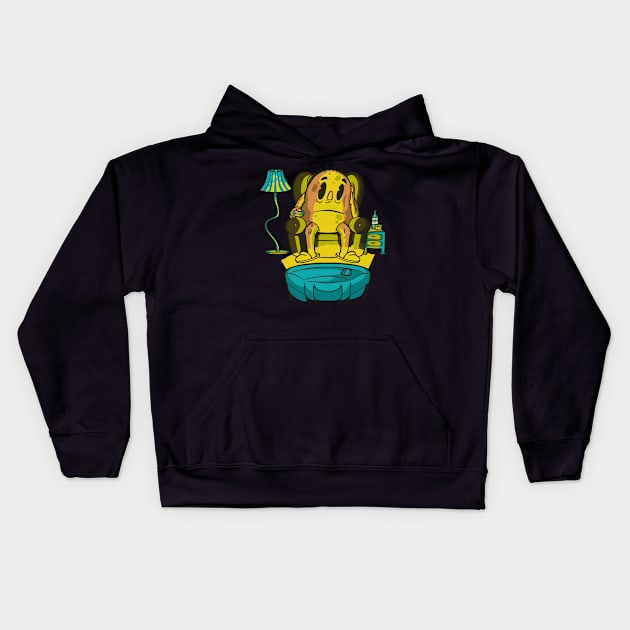 Potato Zapping Kids Hoodie by The Urban Attire Co. ⭐⭐⭐⭐⭐